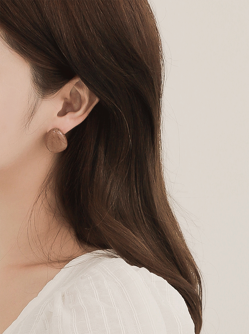 marble earring 004